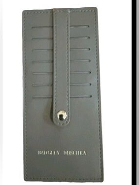 Badgley Mischka Card Organizer with Snap Strap